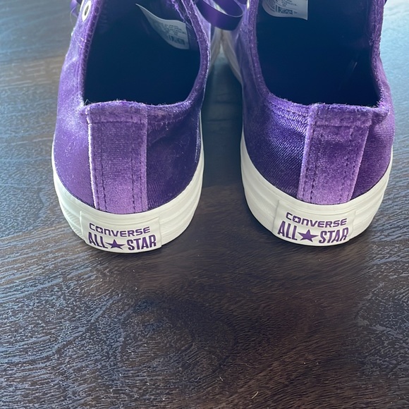 Velvet Converse Sneakers - Picture 6 of 9
